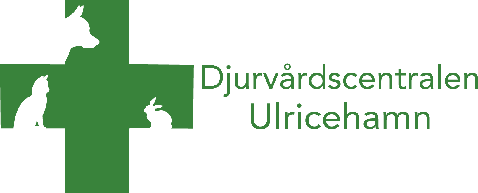 Logotyp för Djurvårdscentralen Ulricehamn